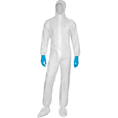 DEGIL Disposable Coveralls with Elastic Hood - Extra Large