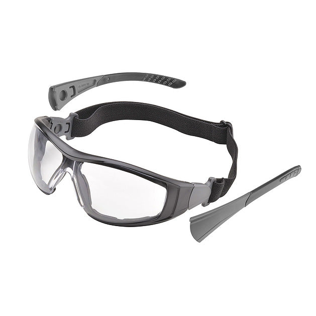 DEGIL Clear Anti-Fog Lens Safety Glasses with Strap