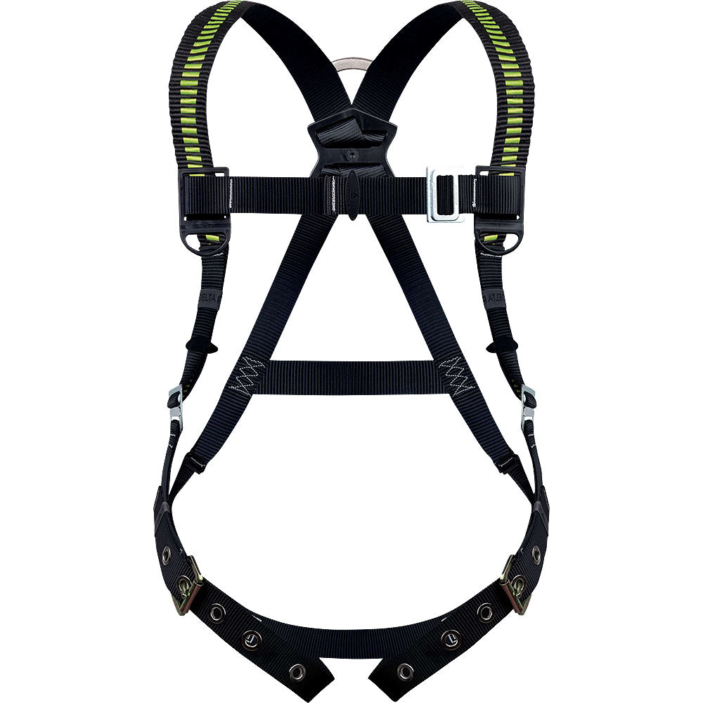 DEGIL Full Body Safety Harness with 2 Adjustable Buckles & Back Anchorage Point - SM/MD/LG