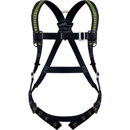 DEGIL Full Body Safety Harness with 2 Adjustable Buckles & Back Anchorage Point - SM/MD/LG