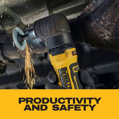 DeWalt DCG422B 20V MAX ATOMIC Cordless Brushless Right Angle Die Grinder (Tool Only)