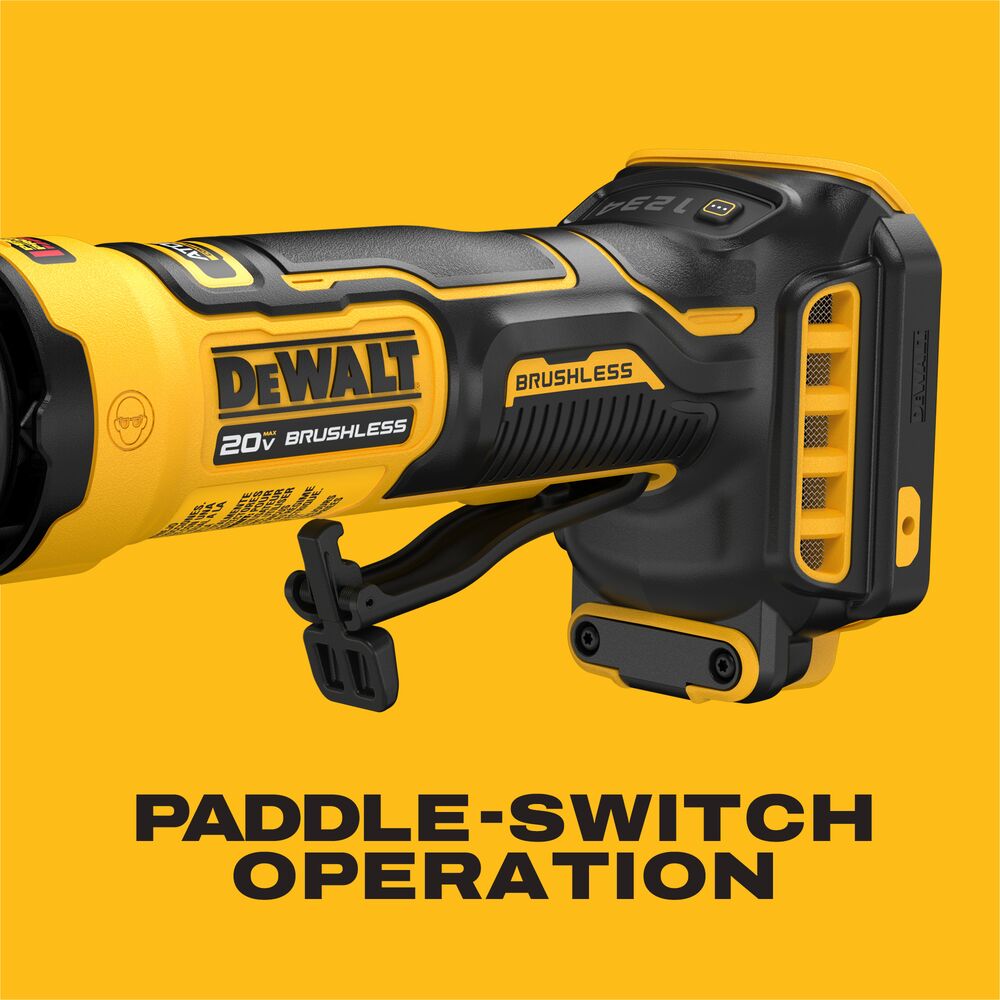 DeWalt DCG422B 20V MAX ATOMIC Cordless Brushless Right Angle Die Grinder (Tool Only)