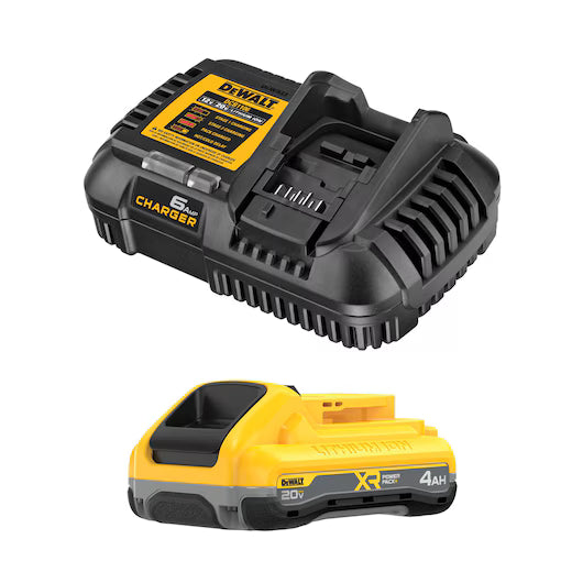DeWalt DCB2104C 20V MAX XR POWERPACK 4.0 Ah Battery & Charger Starter Kit