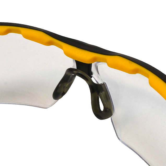 Radians Renovator Safety Glasses with Brow Guard and Clear Anti-Fog Lens