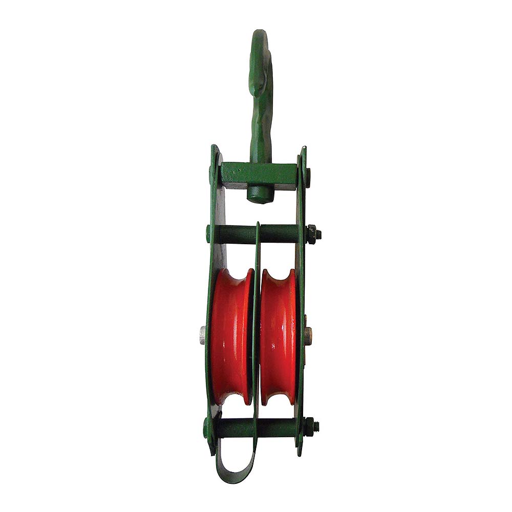 Dynaline 3in Double Pulley Block