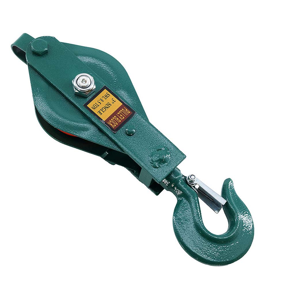 Dynaline 3in Single Pulley Block