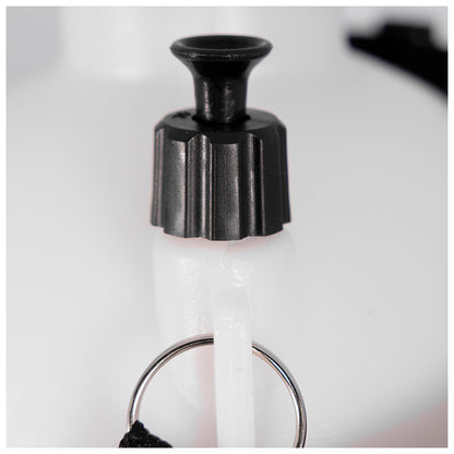 Dynaline 4L handheld pressure sprayer air bleeder valve close-up