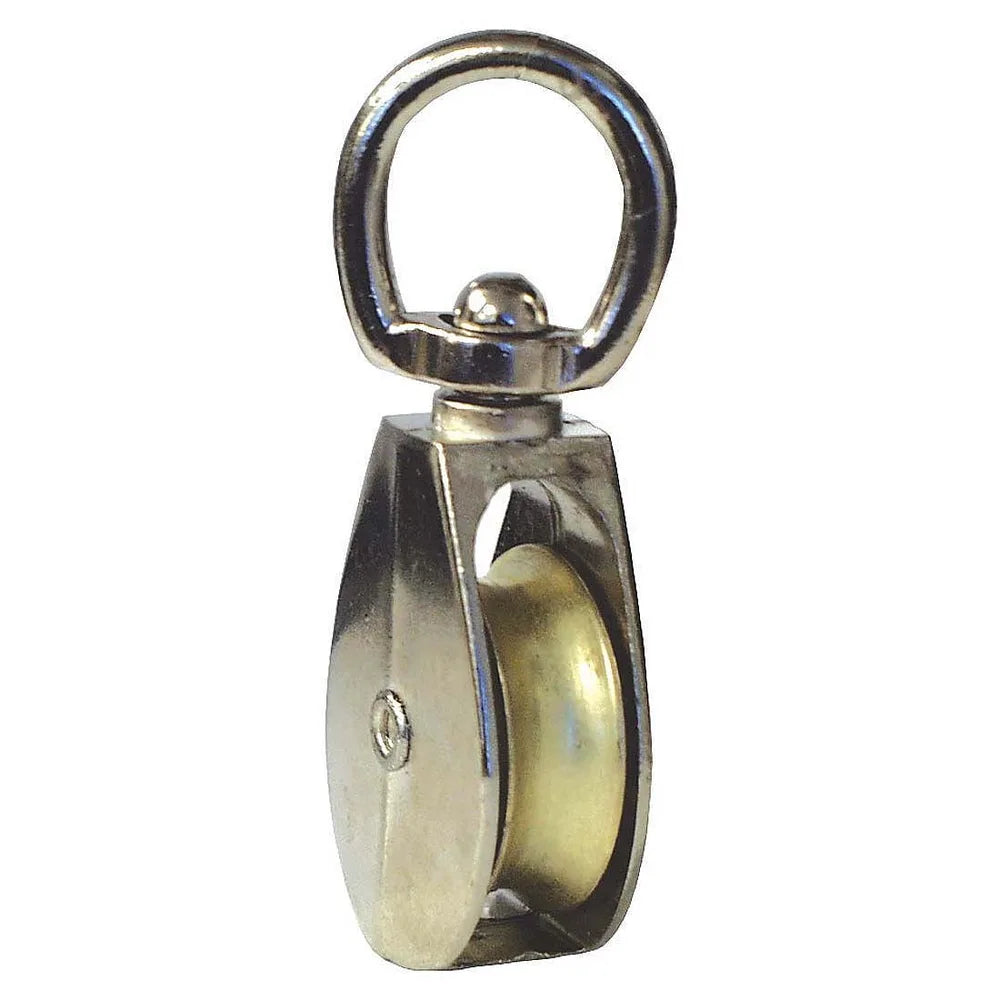Dynaline die-cast single swivel pulley