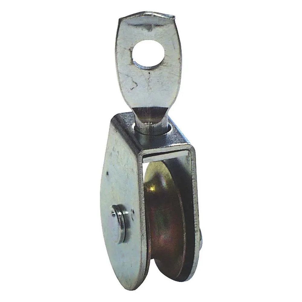 Dynaline steel single swivel pulley