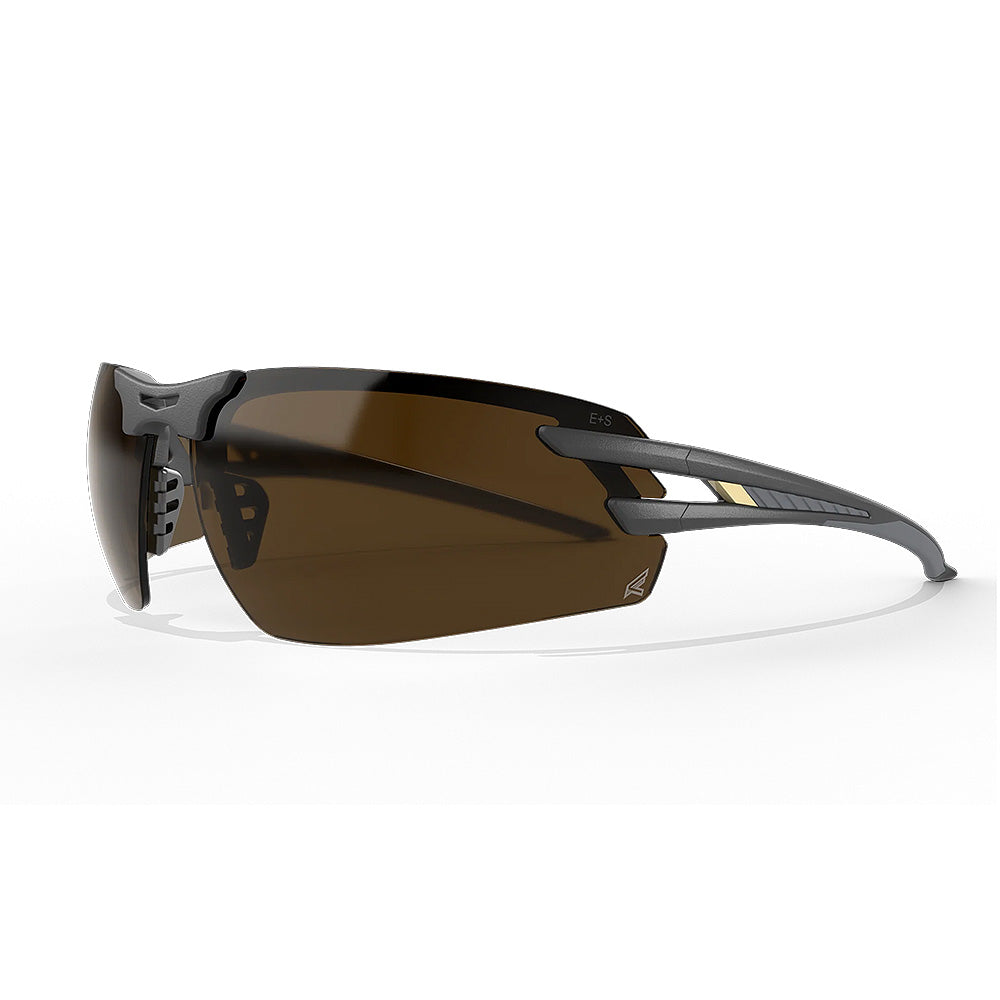 Edge Salita Copper Lens Safety Glasses with Black Frame