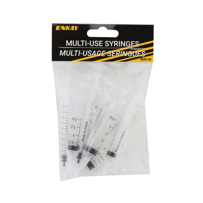 Enkay 8pc Multi-Use Syringes (1ml - 5ml) Set