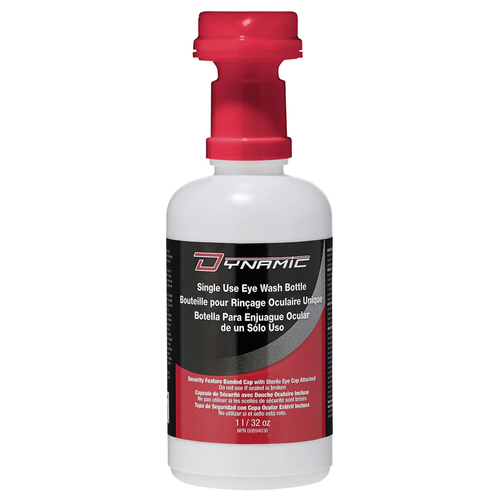 RAM International 32oz Isotonic Eye Wash Solution with Eye Cup