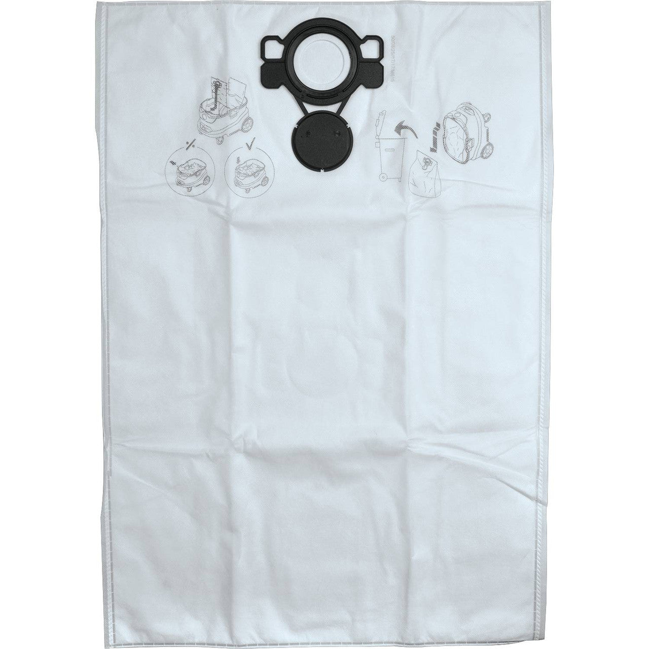 Makita W107418353 Fleece Filter Bags - 5pk showing single bag
