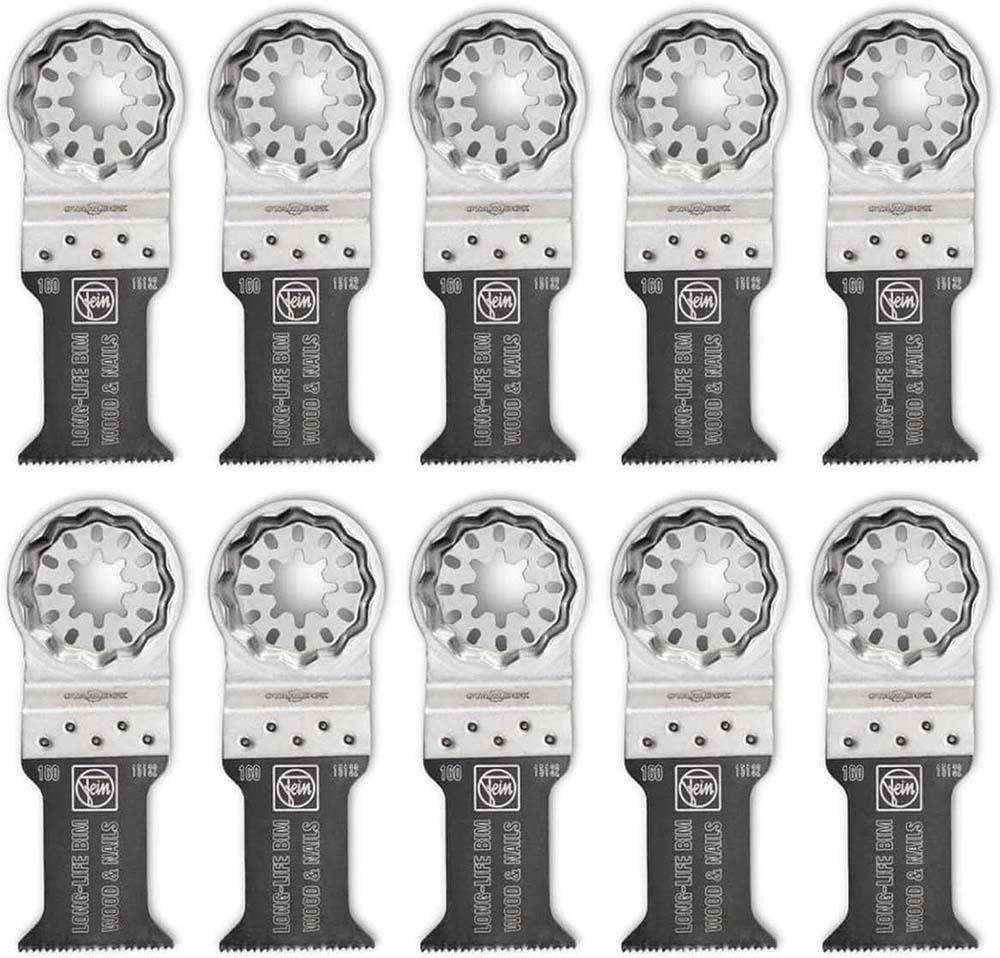 Fein E-Cut Long Life Bi-Metal Saw Blade 50x35mm - 10pk