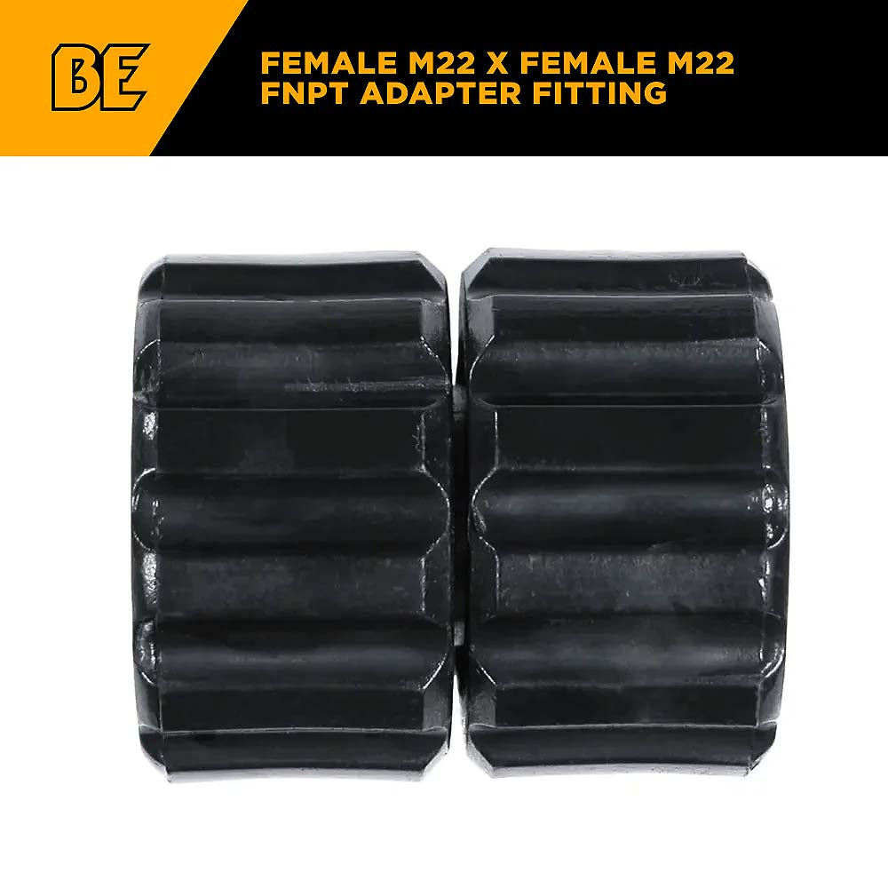 BE M22F x M22F Coupler