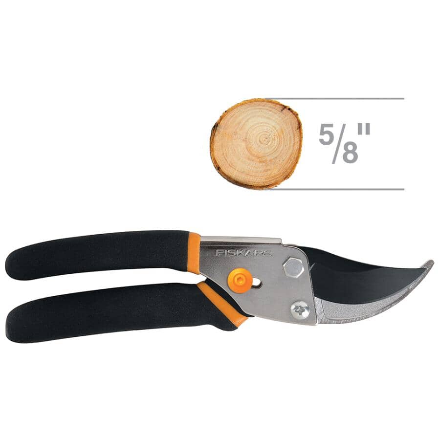 Fiskars Bypass Pruner with 5/8in Cutting Capacity