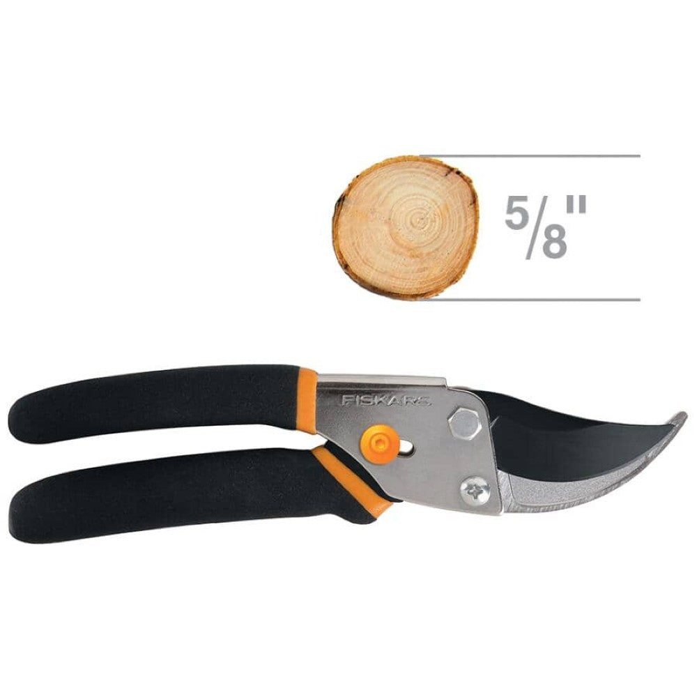 Fiskars Bypass Pruner with Soft Grip