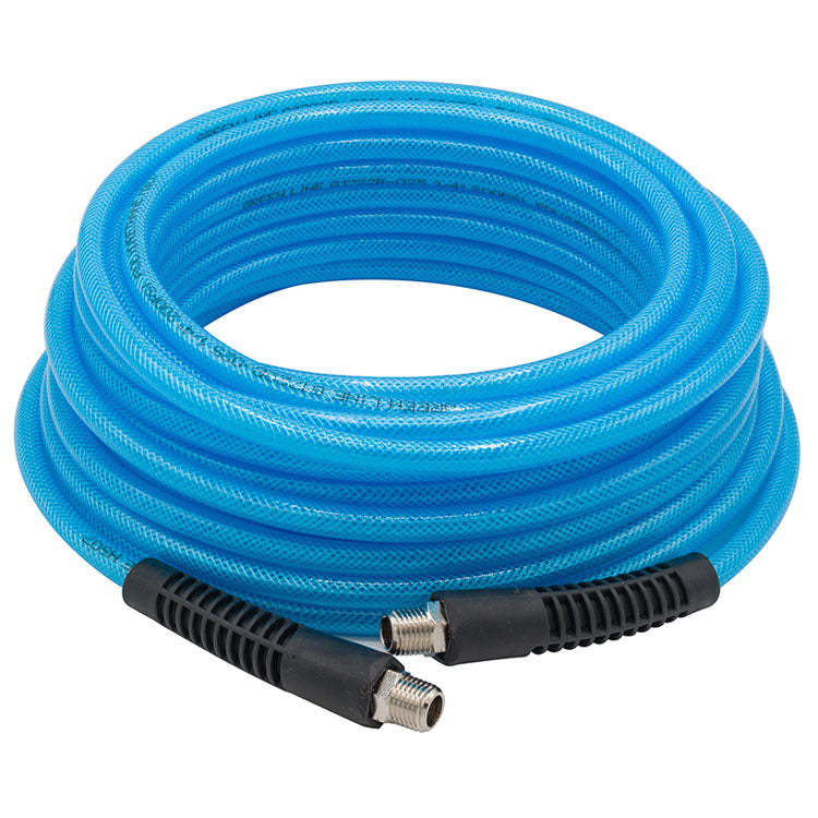 Greenline 1/4in x 50' Blue Polyurethane Air Hose Assembly