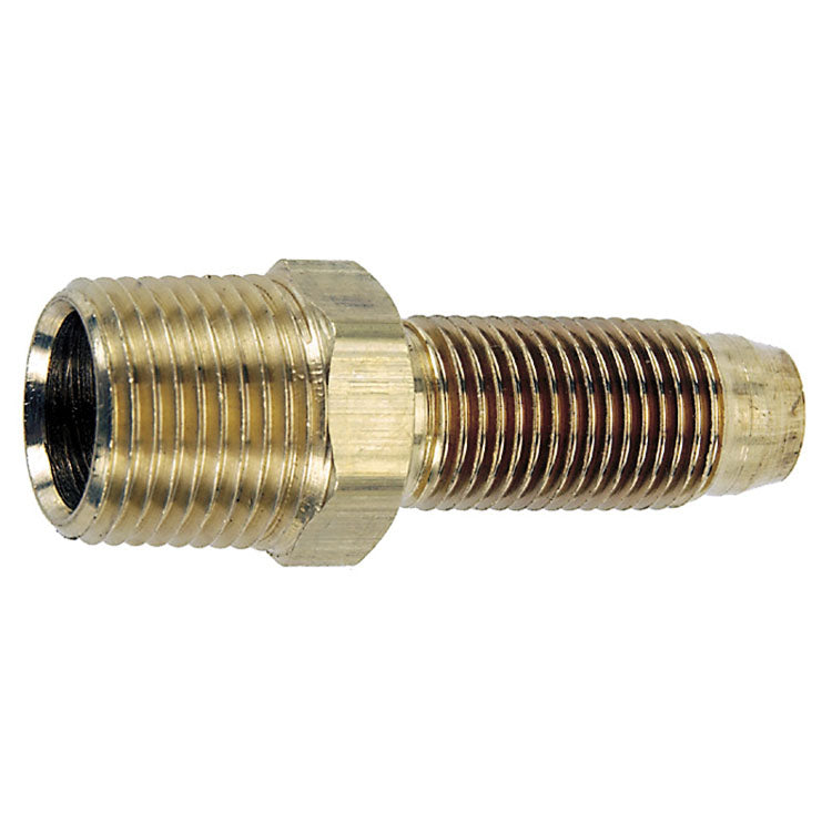 Greenline 3/8in Reuseable Brass Hose Barb Insert with 1/4in Male NPT