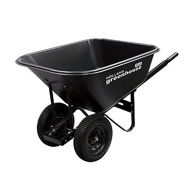 Holland Greenhouse Plus 10 cu. ft. Poly Tray Wheelbarrow