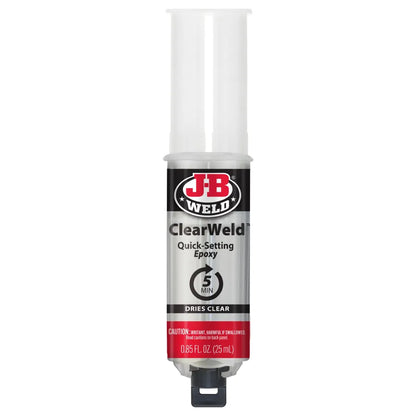 J-B Weld 25ml ClearWeld Syringe