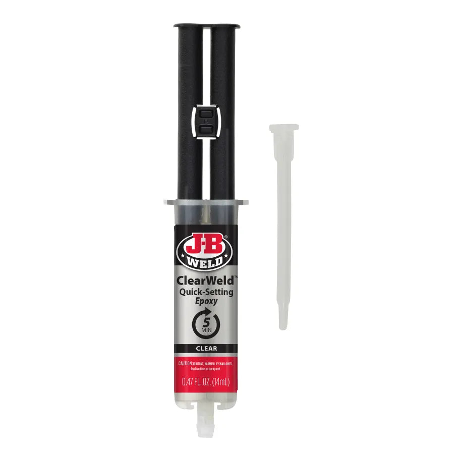 J-B Weld 14ml ClearWeld Syringe