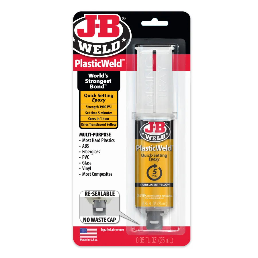J-B Weld 25ml PlasticWeld Syringe