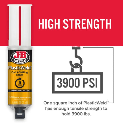 J-B Weld 25ml PlasticWeld Syringe