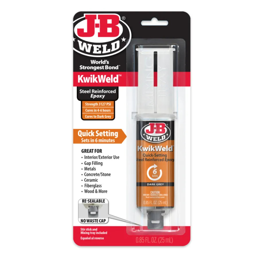 J-B Weld 25ml KwikWeld Syringe