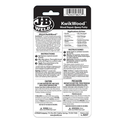 J-B Weld 1oz KwikWood Epoxy Putty