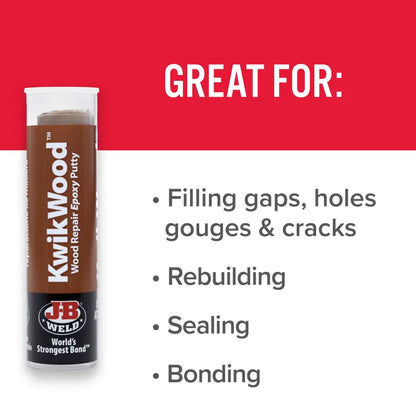 J-B Weld 1oz KwikWood Epoxy Putty