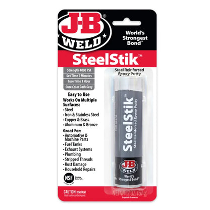 J-B Weld 2oz SteelStik Epoxy Putty