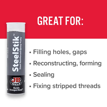 J-B Weld 2oz SteelStik Epoxy Putty
