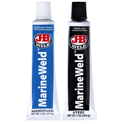 J-B Weld 2oz MarineWeld Waterproof Twin Tube