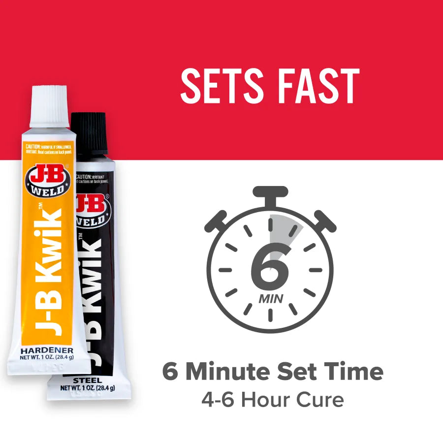 J-B Weld 2oz KwikWeld Twin Tube