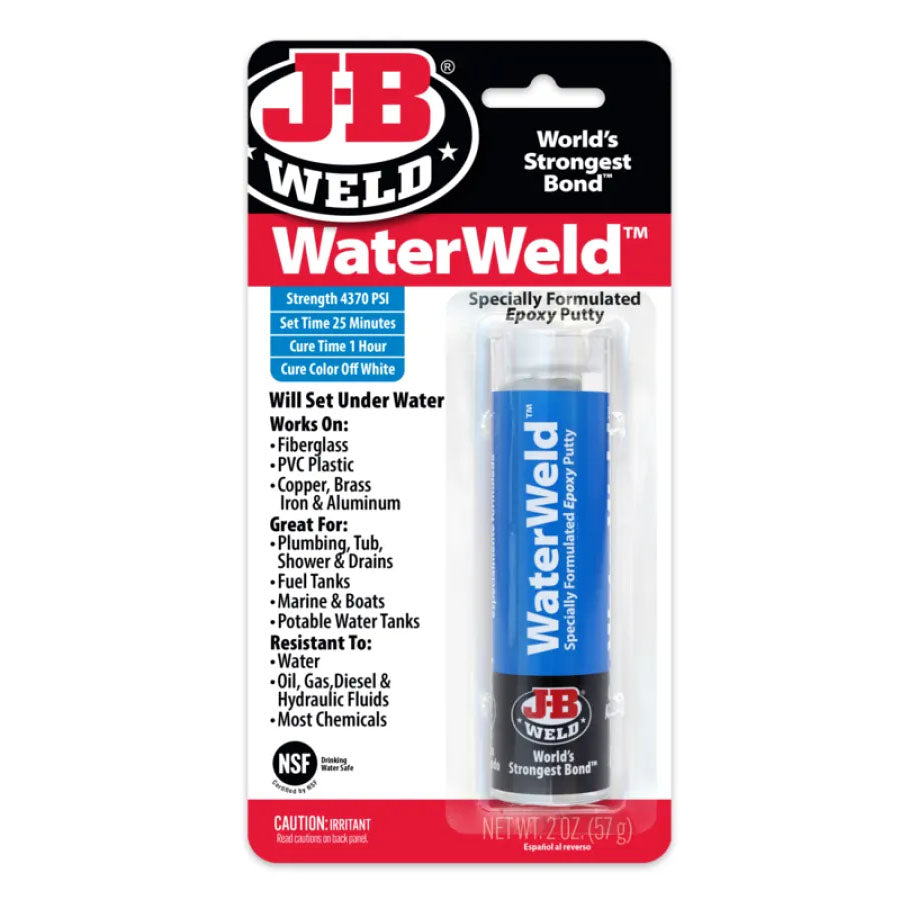 J-B Weld 2oz WaterWeld Epoxy Putty
