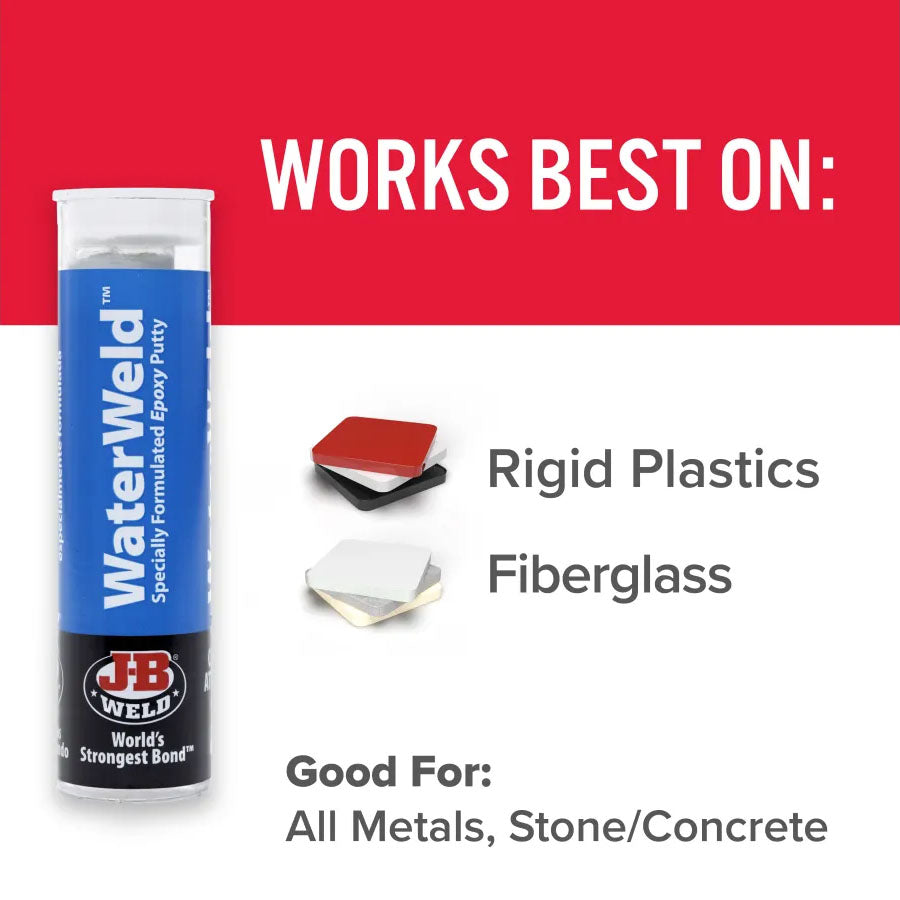 J-B Weld 2oz WaterWeld Epoxy Putty