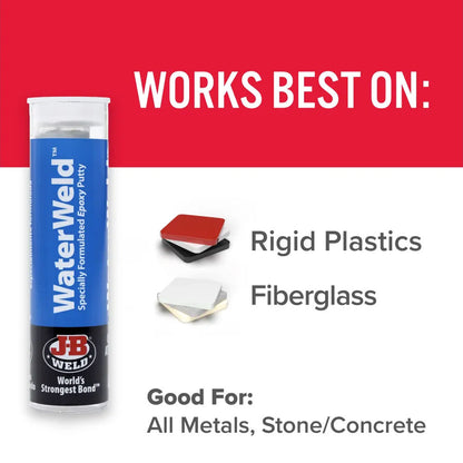 J-B Weld 2oz WaterWeld Epoxy Putty