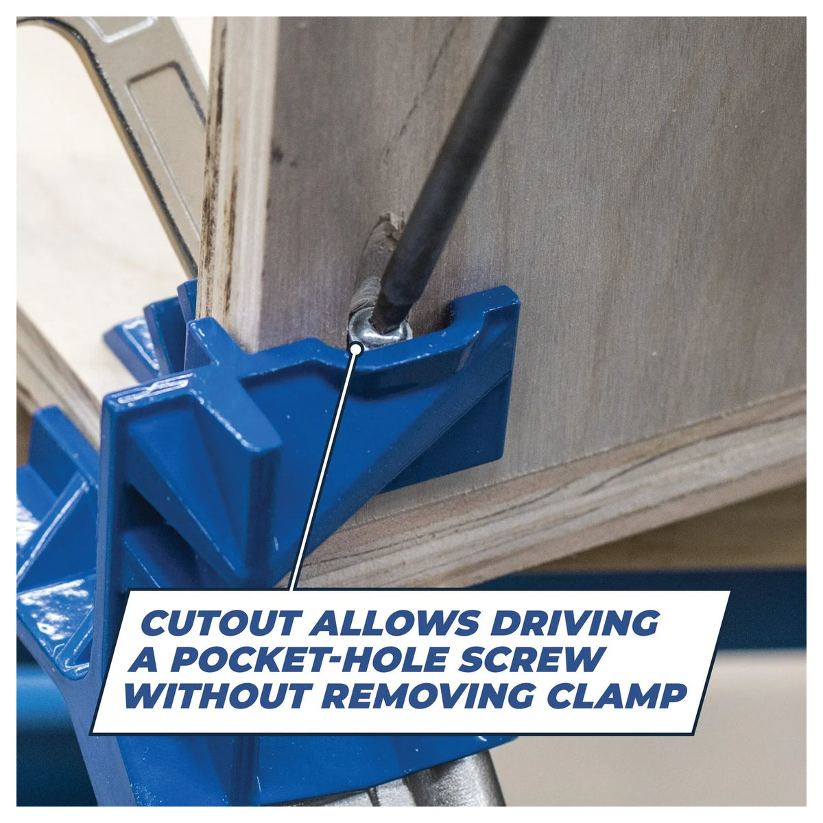 Kreg 90° Corner Clamp - pocket hole screw access (KGKHCCC)