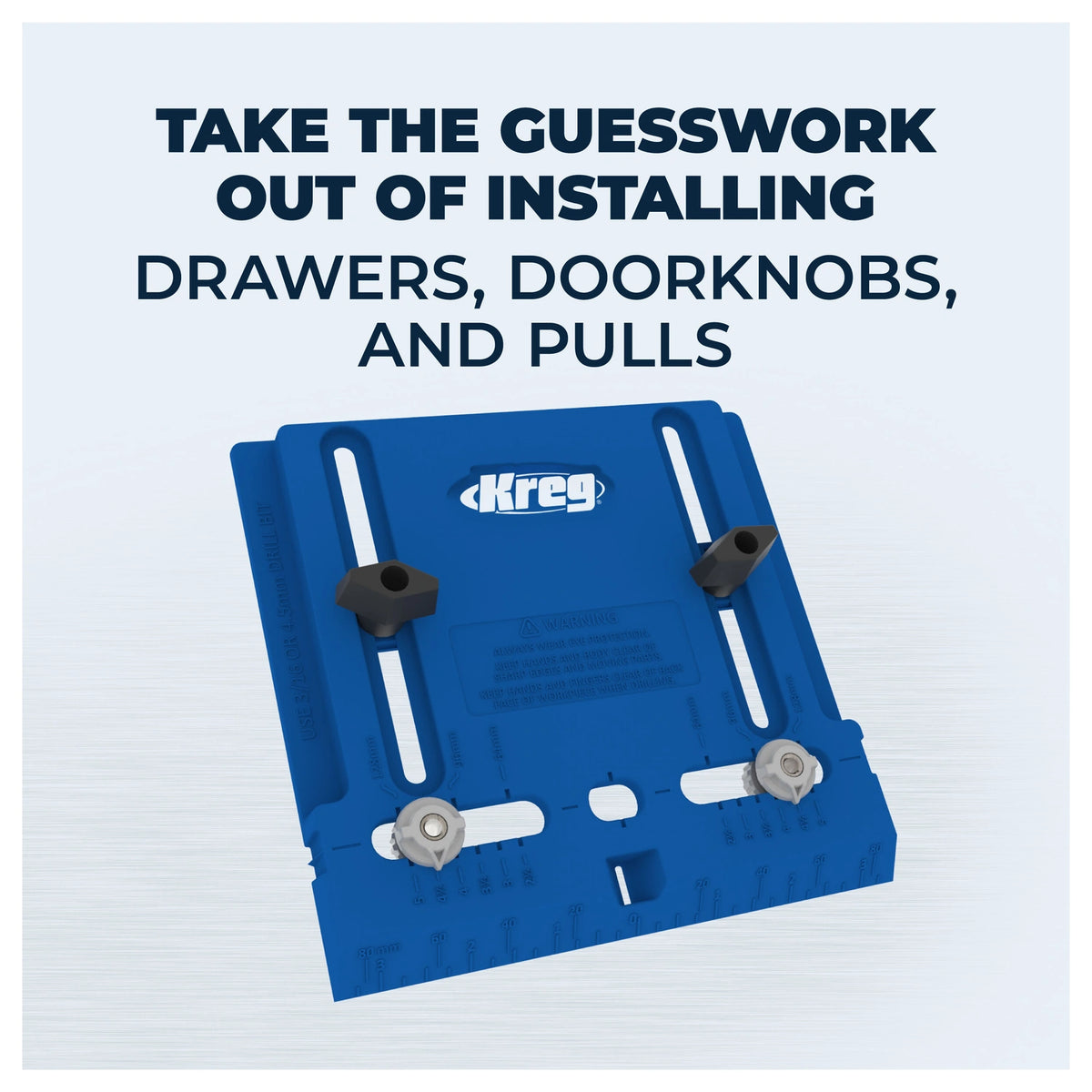 Kreg Cabinet Hardware Jig - knob and pull installation (KGKHI-PULL)