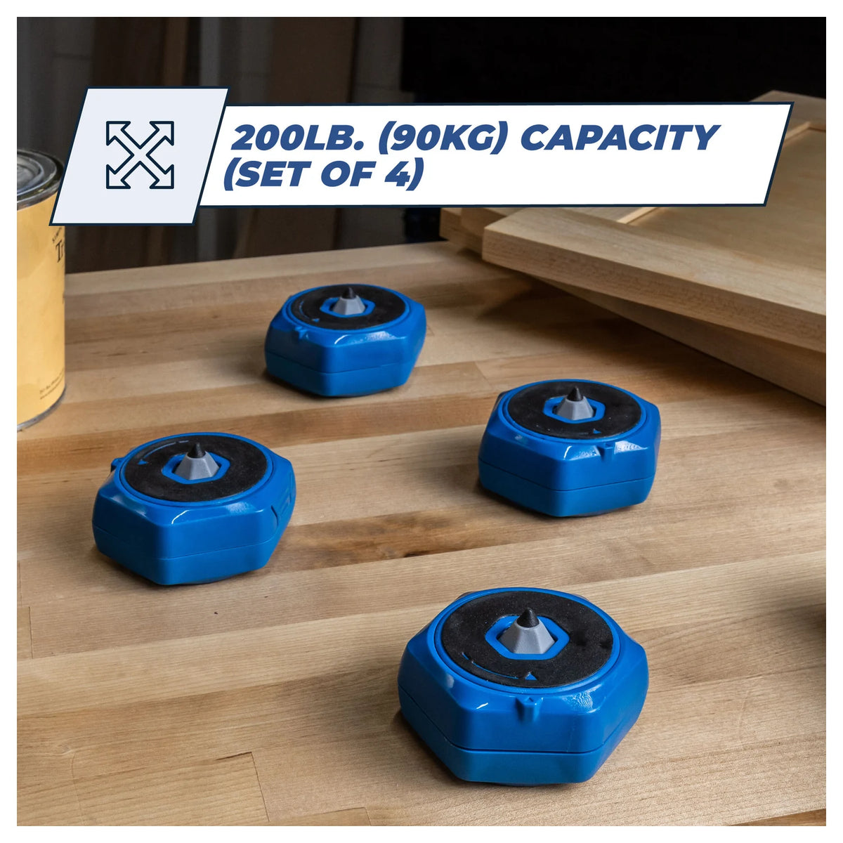 Kreg Multipurpose Project Blocks - 4pk - 200 pound capacity (KGKFS-PUCK)