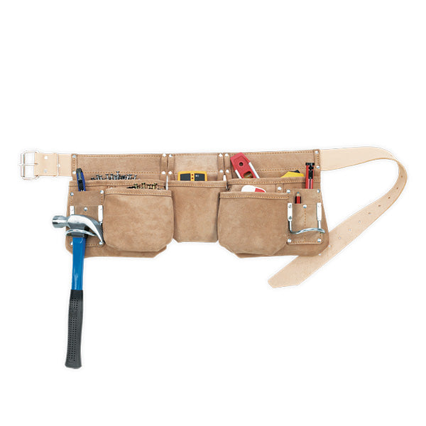 Kuny's 11-Pocket Journeyman Carpenter Split-Grain Apron