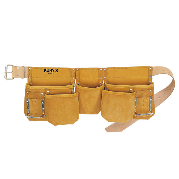 Kuny's 11-Pocket Journeyman Carpenter Full-Grain Leather Apron
