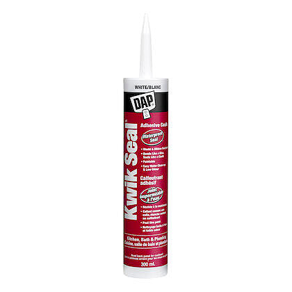 DAP 162ml Kwik Seal Kitchen & Bath Adhesive Caulk