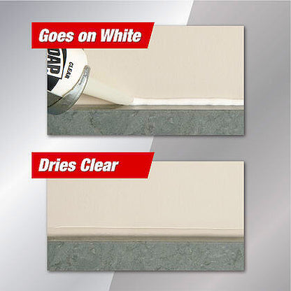 DAP 162ml Kwik Seal Kitchen & Bath Adhesive Caulk