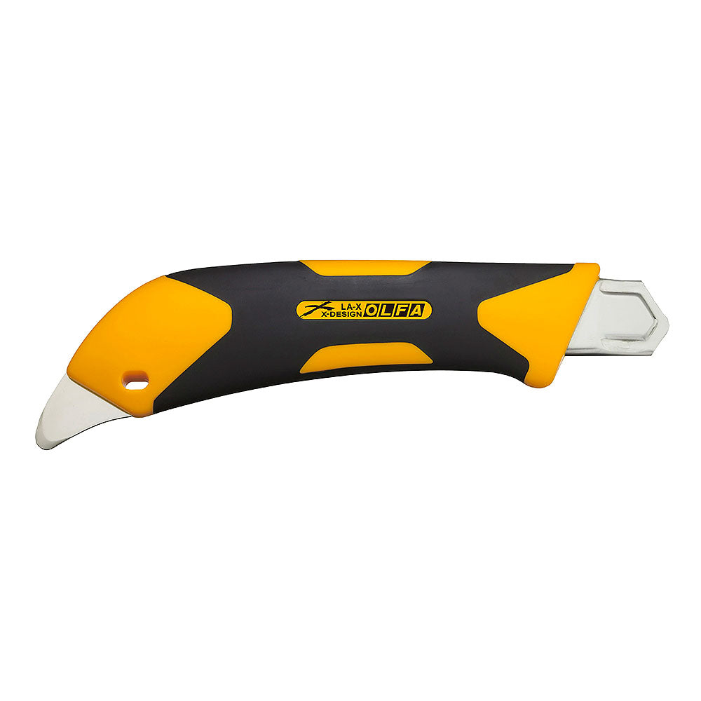 OLFA LA-X 18mm Heavy-Duty X-Series Fibreglass Utility Knife with Rubber Grip
