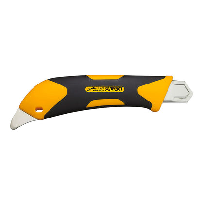OLFA LA-X 18mm Heavy-Duty X-Series Fibreglass Utility Knife with Rubber Grip