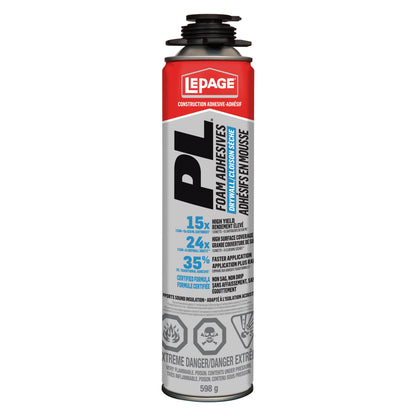 LePage 598g PL Drywall Foam Construction Adhesive - Beige