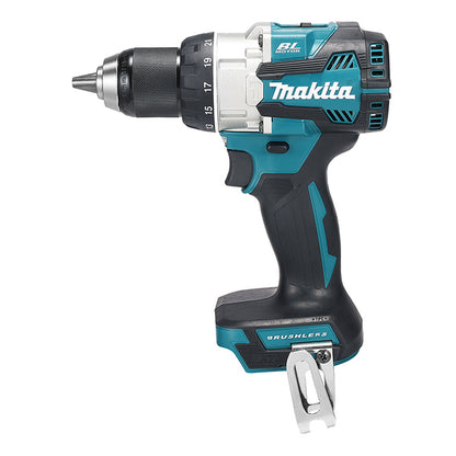 Makita DHP489Z 18V LXT brushless 1/2-inch hammer drill-driver on a white background