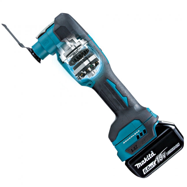 Makita DTM53ZX318V LXT Cordless Brushless Oscillating Multi Tool Kit